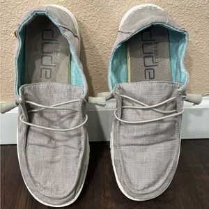 Wendy chambray beige hey dudes